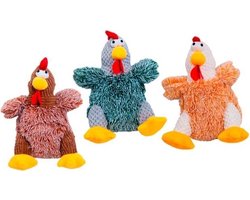 Jack And Vanilla - Speelgoed - Velveties Haan - Assorti - 24cm 49/0634 - 177733