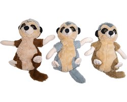 Jack And Vanilla - Speelgoed - Velveties Stokstaartje - Assorti - 40cm 49/0693