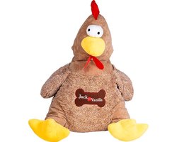 Jack And Vanilla - Speeltjes - Jv Velveties Haan Bruin-100cm