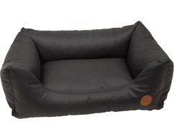 Jack and Vanilla - Timeless Classy Sofa - Hondenmand - Kleur: Zwart - 80x60x25 cm