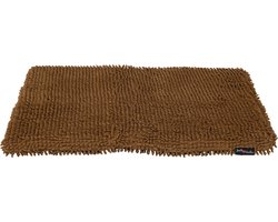 Jack and Vanilla Vochtabsorberend benchkussen - Maat S - 58x40 cm - Hondenkussen - Benchmat - Bench kussen - Bruin