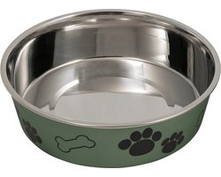 Jack & Vanilla Bon Appetit Inox Voerbak Groen 750ml