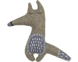 Jack & Vanilla Revive knuffel voor hond - Hondenspeelgoed vos - Puppyspeelgoed - Honden knuffel wol met piep