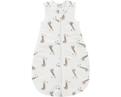 Jacky slaapzak - maat 80 - Off-white met giraffe print - 9-12 maanden
