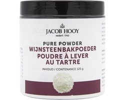 Jacob hooy wijnsteen bakpoeder 125 gr