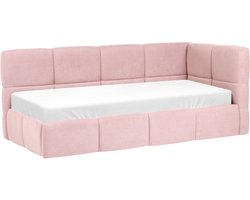 JACOU - Bedbank - Roze - Rechtszijdig - Stof