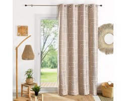 Jacquard gescreend gordijn