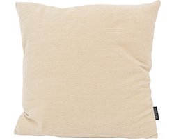 Jacquard Manila Ivory / Crème Kussenhoes | 45 x 45 cm | Polyester/Acryl