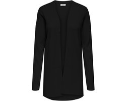 Jacqueline de Yong Vest Jdyprime Life L/s Open Cardigan Knt 15350887 Black Dames Maat - L