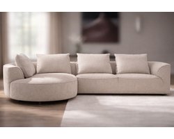Jadara Curve – Koningstijl – Luxe Curve Bank – Organische Design Bank – Gebogen Bank voor Woonkamer
