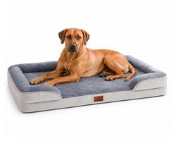 Jake and Jacky Hondenmand - Orthopedisch Hondenkussen - Hondenbed - Tweezijdig Matras - Met Traagschuim - Wasbare Hoes - Maat XXL - 134x108x19cm
