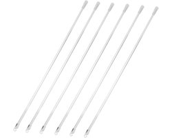 Jaloezieën Trekstang - Gordijn Accessoire - Venster Bediening - Eenvoudig Bevestigen - 48 cm Lengte - Transparant