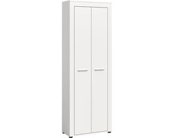 Jam kledingkast 2 deuren wit.