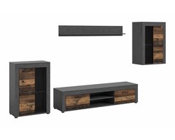 Jam Living Combinatie Oud Hout NB Matera NB - 35x169x310cm