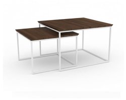 Jamaica salontafel, vierkant, set van 2 - Welcome Home Collection