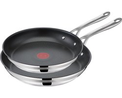 Jamie Oliver by Tefal Cook Smart Koekenpannenset - 24 + 28 cm