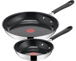 Jamie Oliver by Tefal Easy Cook Ceramic - Koekenpannenset - 20/28 cm - PFAS-vrij - Keramisch - Geschikt voor alle warmtebronnen