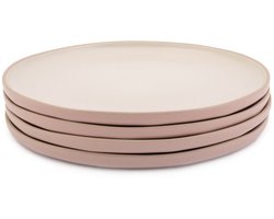 Jamie Oliver Dinerborden Big Love Roze Ø 27 cm - 4 Stuks