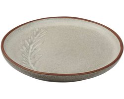 Jamie Oliver Rustic Italian Antipasti-borden, bord voor antipasti, snackbord, serveerservies, aardewerk, melkwit, Ø 15 cm, 556923-1 stuk