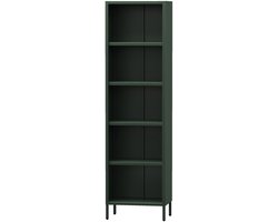 JAN NOWAK - Boekenkast metalen kolom Modern - Perfect voor het opbergen van boeken en decoraties - Systeem voor ruimtebesparing - Marineblauw