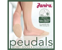 Janira 10031 petite katoen descanso 2 paar-beig Beige-10 41-42