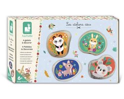 Janod - Atelier - Deco - 4 decoratiestenen