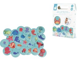 Janod - Badspeelgoed - Memoryspel babydieren
