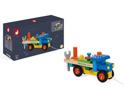 Janod - Brico'Kids - DIY vrachtwagen - 2-in-1 speelgoed