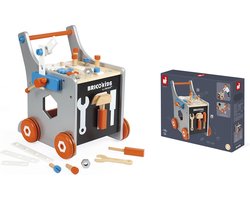 Janod - Brico'kids - Magnetische DIY trolley met accessoires
