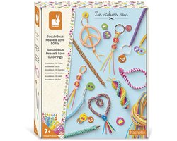 Janod - Les Ateliers Déco - Peace & Love scoubidous