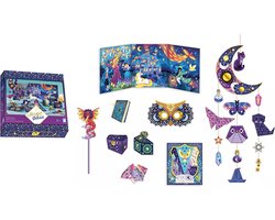 Janod Magic School - Multi-Activiteiten Set - Maak 8 Betoverende Creaties - Zandactiviteiten, Mozaïeken, Origami En Nog Veel Meer! - Geschikt Vanaf 7 Jaar