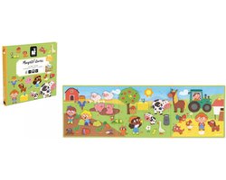 Janod - Magneti Stories Boerderij – Educatieve Magneetset Met 30 Magneten – Magneetboek - Fantasierijk Speelgoed - Geschikt Voor Kinderen Vanaf 3 Jaar