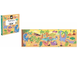 Janod - Magneti Stories Dinosaurus - Magneetboek - Inclusief 30 Magneten - Geschikt vanaf 3 Jaar