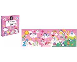 Janod - Magneti Stories - Eenhoorns – Educatieve magneetset