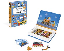 Janod - Magnetibook - Racers - Magneetboek Speelset