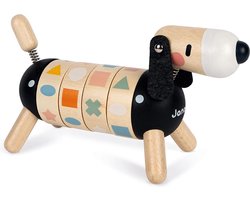 Janod Sweet Cocoon - Hond met Vormen en Kleuren
