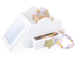 Janod - Unicorn - Magische houten sieradendoos