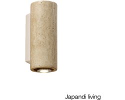 Japandi Living - Wandlamp - Wandlampen - Buiten/Binnen - Slaapkamer - Interieur - Wabi Sabi - Japandi - Minimalistisch - Wit