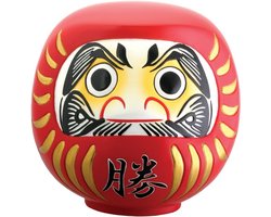 Japanse Daruma Pop Hars Beeldje Geluk en Zen Decoratie