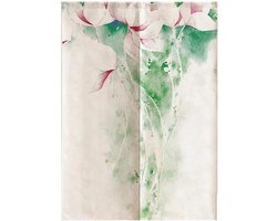 Japanse Noren Gordijn - Deur Divider - Ruimte Scheiden - Katoen Linnen Stof - 85x150cm - Lotus