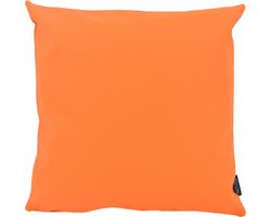 Jax Orange - Outdoor/Buiten Kussenhoes | 45 x 45 cm | Waterafstotend | PU Leder