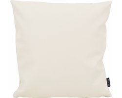 Jax Pearl - Outdoor/Buiten Kussenhoes | 45 x 45 cm | Waterafstotend | PU Leder