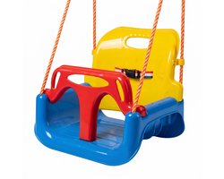 JAXY 3 in 1 Babyschommel - Baby Schommel voor Binnen en Buiten - Meegroei Peuterschommel - Kinderschommel - Schommelzitje Kunststof