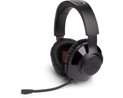 JBL Quantum 350 Wireless - Draadloze Gaming Headset - 2.4GHz USB Dongle - Lage Latency - Over-ear met Afneembare Microfoon - 22 uur batterij - JBL Quantum Engine Software - Zwart