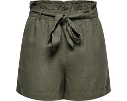 JDY JDYSAY MW LINEN SHORTS WVN NOOS Dames Broek - Maat 38