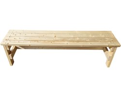 Jee & Bee Tuinbank – Gemonteerd geleverd - Ideaal voor Drie Personen - Behandeld met olie (beits)