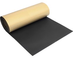 JeiibrZui 1 Rollen Zelfklevende Geluidsisolatie, Geluidsisolerend Schuim voor Auto's met Thermische & Trillingsdempende Eigenschappen, 3mm Gesloten Celrubbermatting