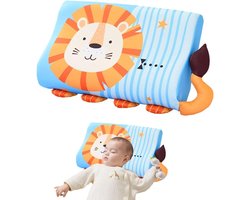 JeiibrZui - Kinderkussen - 45x26 cm - 1 Stuk - Ergonomisch Traagschuim - Kawaii Dierenmotief