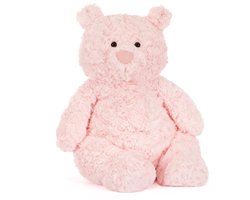 Jellycat Knuffels - Bartholomew Bear Leola - Beer - Teddybeer - Knuffelbeer - Knuffel - Roze - 31 cm - Voor alle leeftijden