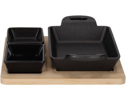 JENS Living Gietijzeren Serveerset Rechthoek